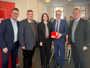 Markus Stein, Christian Keiper, Sonja Bräuer, Dr. Denis Alt und Uwe Engelmann