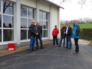 neue Fenster in der Aussegnungshalle