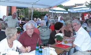 gut besucht und gut gelaunt
